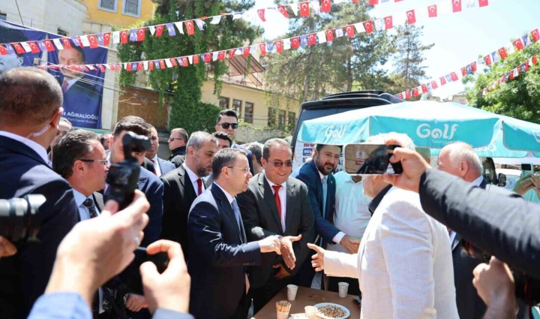 Adalet Bakanı Akın Gürlek, Nevşehir’in Mustafapaşa beldesinde düzenlenen seçim programında
