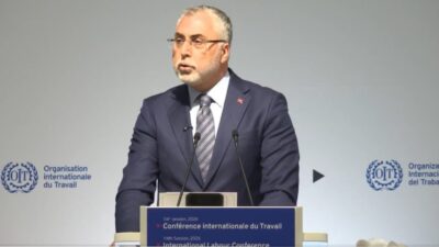 Çalışma ve Sosyal Güvenlik Bakanı Vedat Işıkhan, Uluslararası Çalışma Örgütü’nün