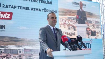 Sanayi ve Teknoloji Bakanı Mehmet Fatih Kacır, “Türkiye olarak tarih