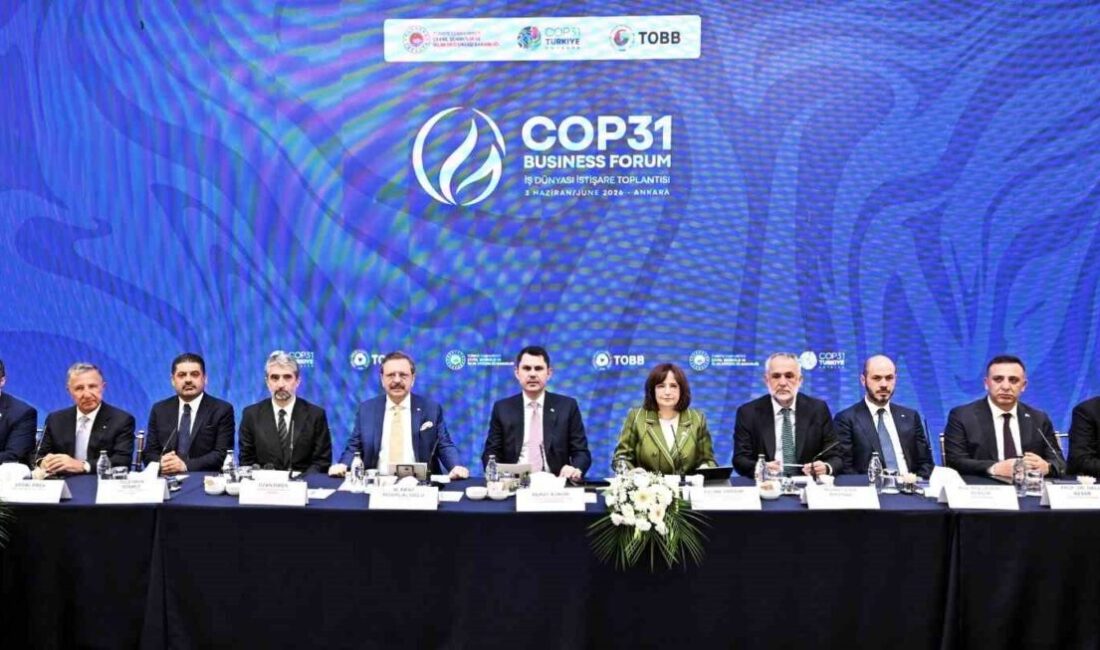 Çevre, Şehircilik ve İklim Değişikliği Bakanı Murat Kurum, COP31 Business