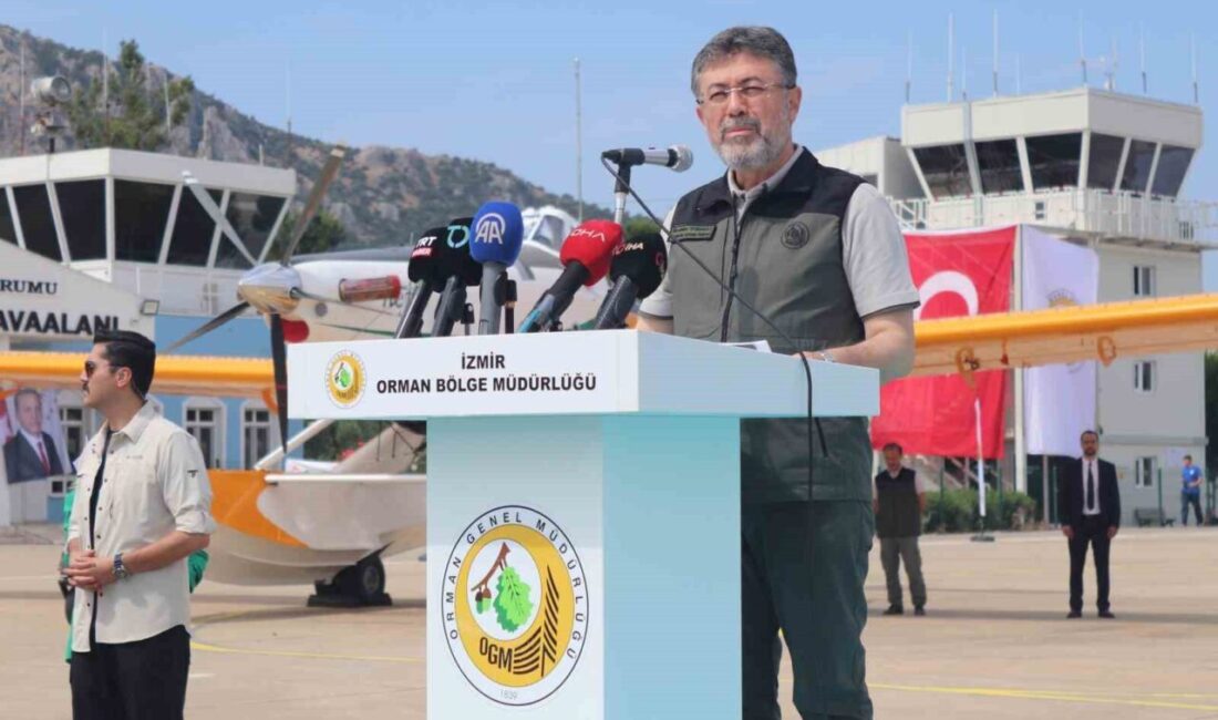 Tarım ve Orman Bakanı İbrahim Yumaklı, “Bugün orman yangınlarına karşı,