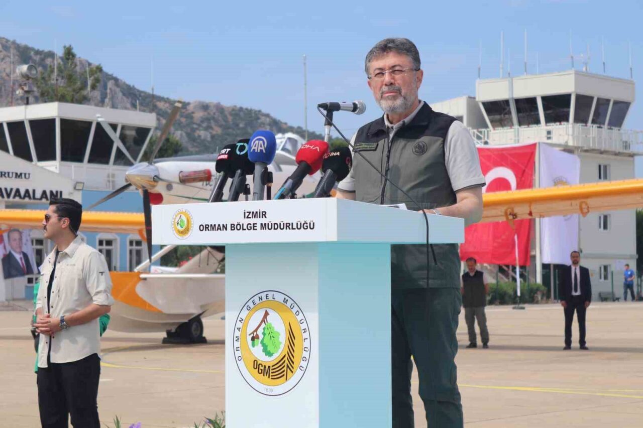 Tarım ve Orman Bakanı İbrahim Yumaklı, “Bugün orman yangınlarına karşı,