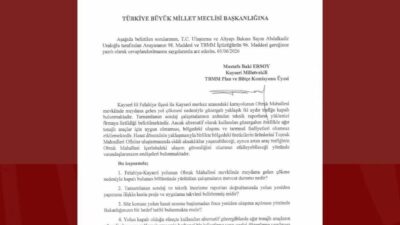 Milliyetçi Hareket Partisi (MHP) Kayseri Milletvekili Baki Ersoy, Felahiye Obruk