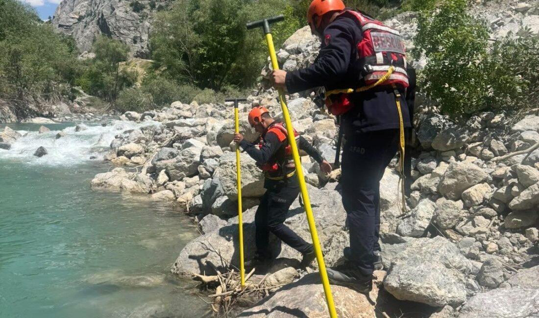 Kahramanmaraş’ta balık tuttuğu sırada dengesini kaybederek Ceyhan Nehri’ne düşen Sekman
