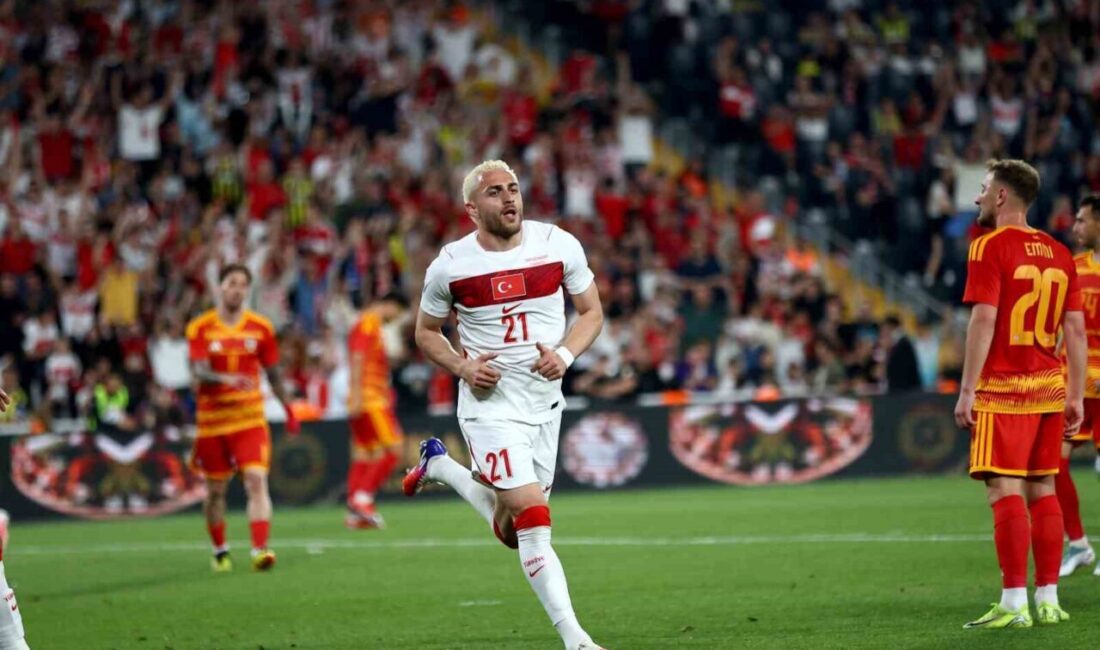 Milli futbolcu Barış Alper Yılmaz, Kuzey Makedonya karşılaşmasıyla A Milli