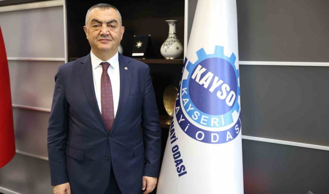 Kayseri Sanayi Odası (KAYSO) Yönetim Kurulu Başkanı Mehmet Büyüksimitci, TOBB