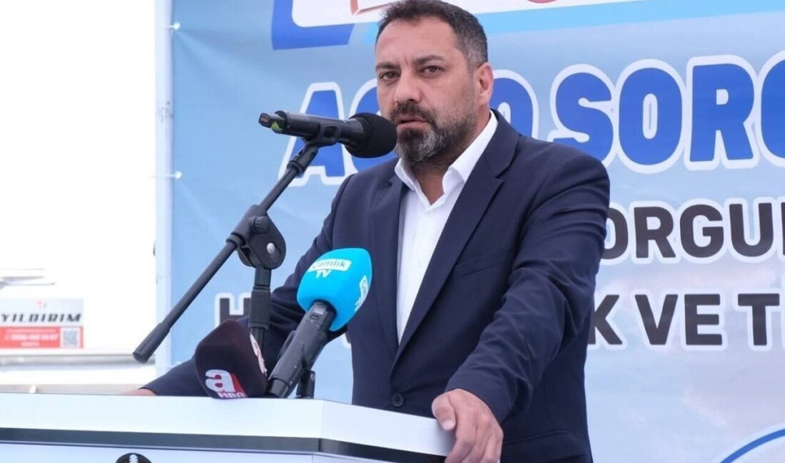Sorgun’da düzenlenen tarım fuarına katılan Sorgun Belediye Başkanı Mustafa Erkut
