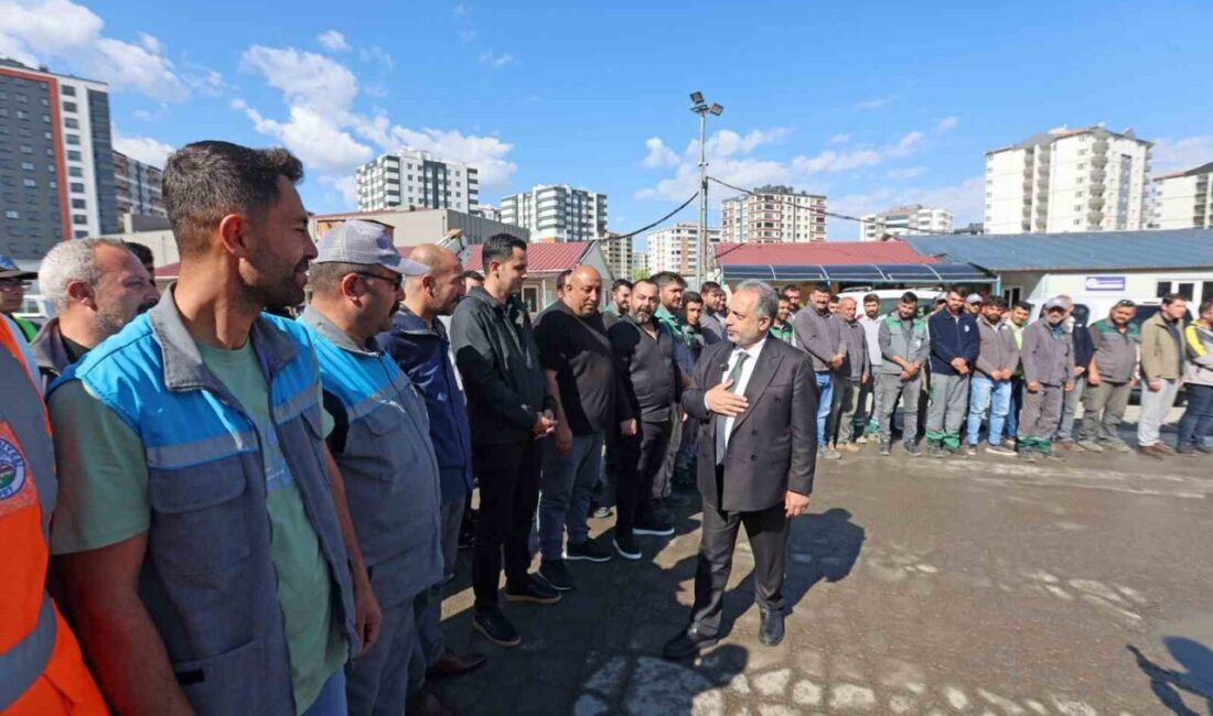 Talas Belediye Başkanı Mustafa Yalçın; Kurban Bayramı’nın ardından ilk mesai