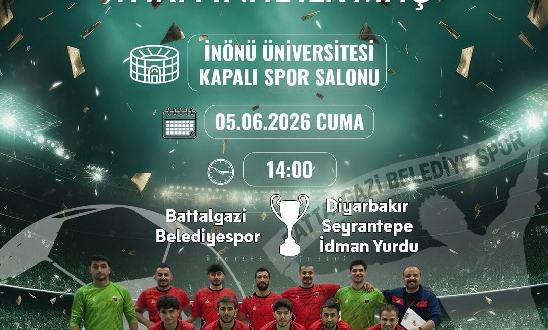 Türkiye Futbol Federasyonu Futsal Ligi’nde yarı finale yükselen Battalgazi Belediyespor