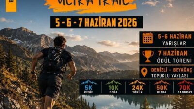 Beyağaç Belediyesi tarafından düzenlenen Sandras Ultra Trail 2026, 5-7 Haziran