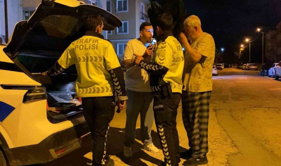 Bursa’nın İnegöl ilçesinde maddi hasarlı trafik kazasına karıştıktan sonra olay