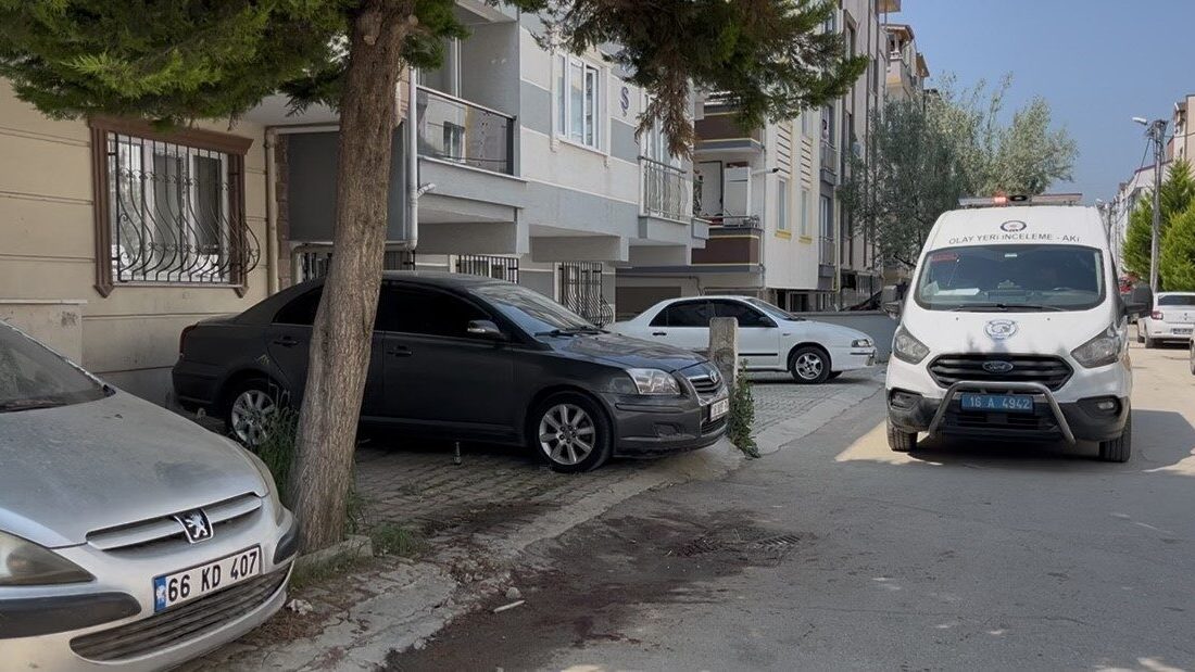 Bursa’nın Osmangazi ilçesinde sokak ortasında bıçaklarla birbirine saldıran iki kardeş
