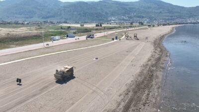 Bursa Büyükşehir Belediyesi, toplam 277 kilometrelik deniz ve göl kıyı