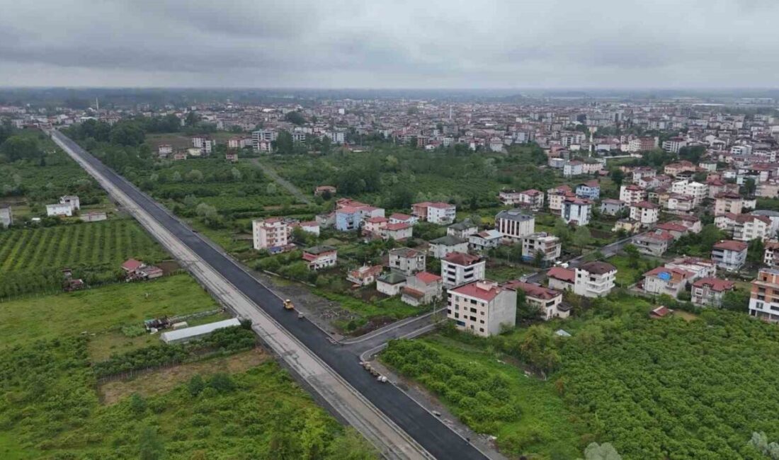 Samsun Büyükşehir Belediyesi, Terme ilçesine trafiğe soluk aldıracak yeni bir