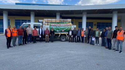 Antalya Büyükşehir Belediyesi Akseki’den sonra Serik, Kumluca ve Demre ilçelerinde