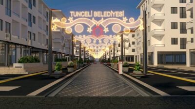 “Cadde62 Projesi” ve “Sanat Sokağı” düzenlemesiyle Tunceli’ye modern, estetik ve