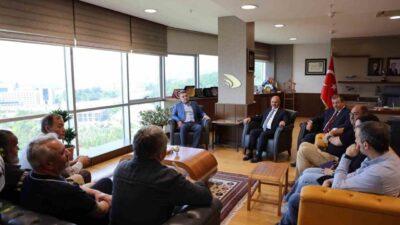 Düzce Çalışan Gazeteciler Cemiyeti Yönetim Kurulu ile bazı basın kuruluşları