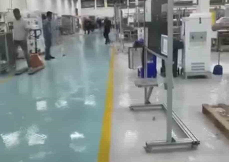 Çankırı’nın Şabanözü ilçesinde kuvvetli sağanak etkili oldu, bir fabrikayı sel