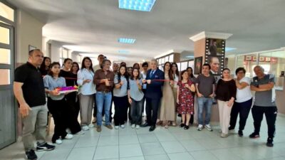 Çeşme Atatürk Anadolu Lisesi öğrencilerinin yıl boyunca hazırladığı eserlerden oluşan
