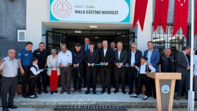 DÜZCE(İHA) – Düzce’nin Çilimli ilçesinde eğitim ve sosyal gelişime önemli