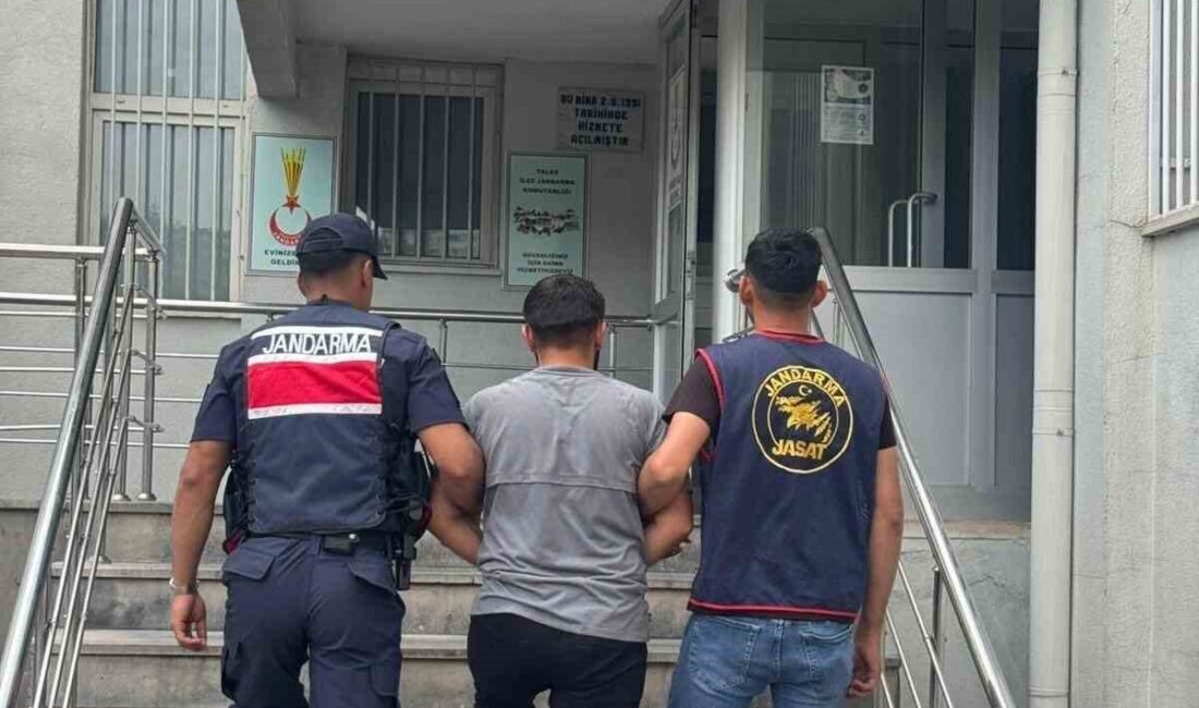 Kayseri’de jandarma ekipleri tarafından yapılan çalışmalarda, hakkında ‘çocuğun nitelikli cinsel
