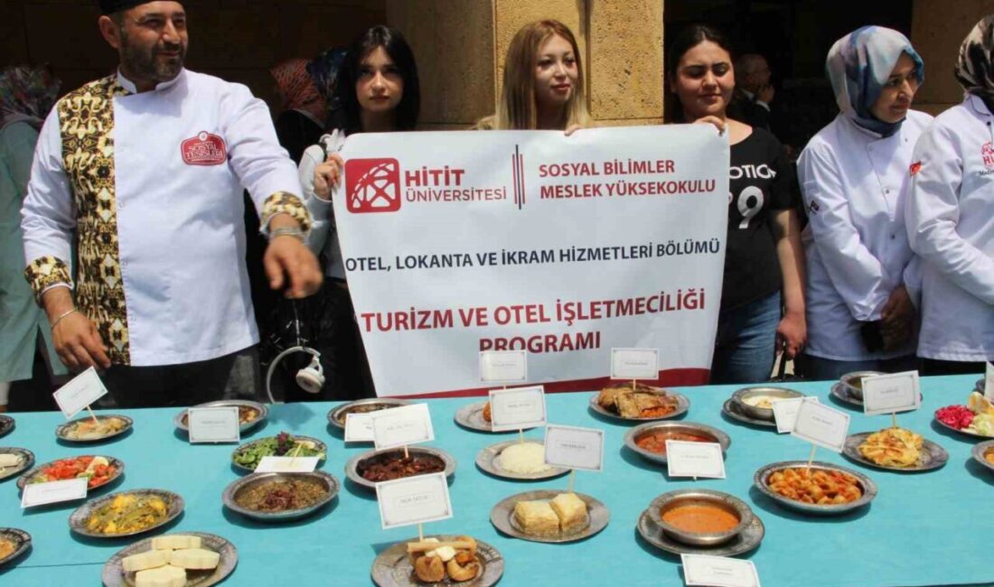 Çorum’un Hititler’e uzanan zengin gastronomisini dünyaya tanıtmak için düzenlenen “Açık