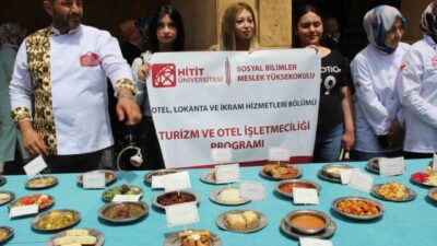 Çorum’un Hititler’e uzanan zengin gastronomisini dünyaya tanıtmak için düzenlenen “Açık
