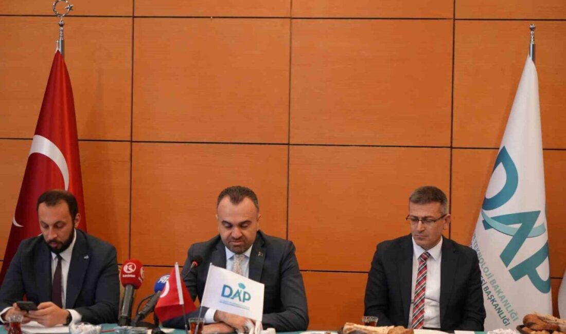 DAP Bölge Kalkınma İdaresi Başkanı Halil İbrahim Güray, yeni dönem