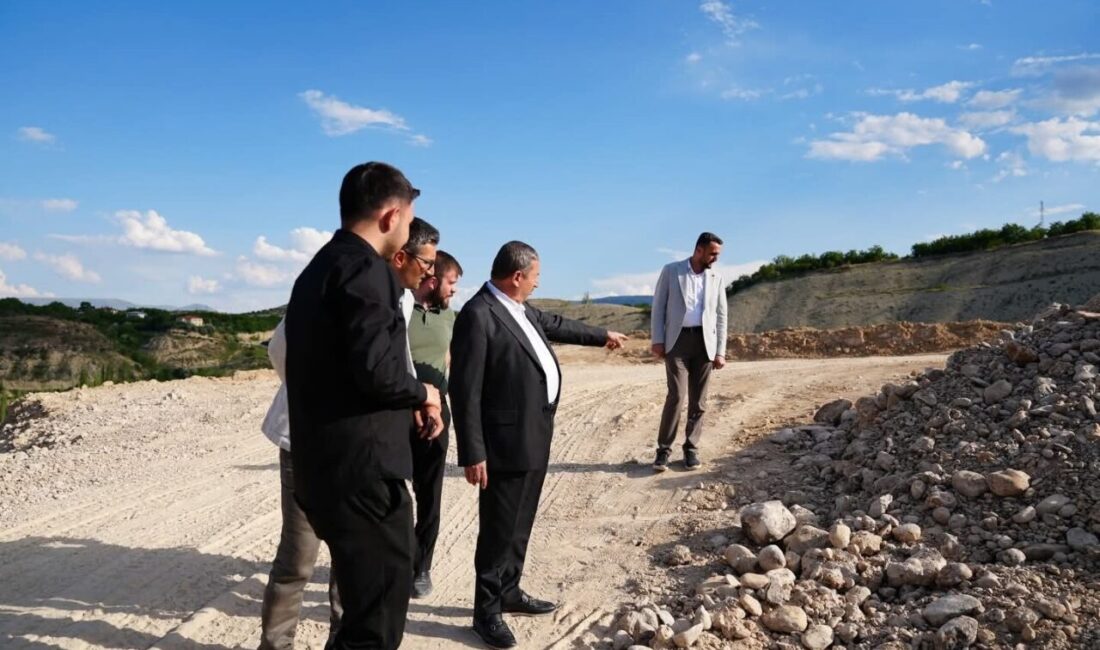 Darende Belediye Başkanı Alican Bozkurt, yapımı devam eden Darende Millet