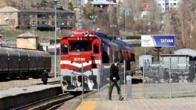 Türkiye Cumhuriyeti Devlet Demiryolları (TCDD) tarafından Malatya, Diyarbakır, Tatvan ve