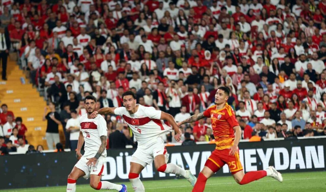Milli futbolcu Deniz Gül, Kuzey Makedonya müsabakasıyla A Milli Futbol