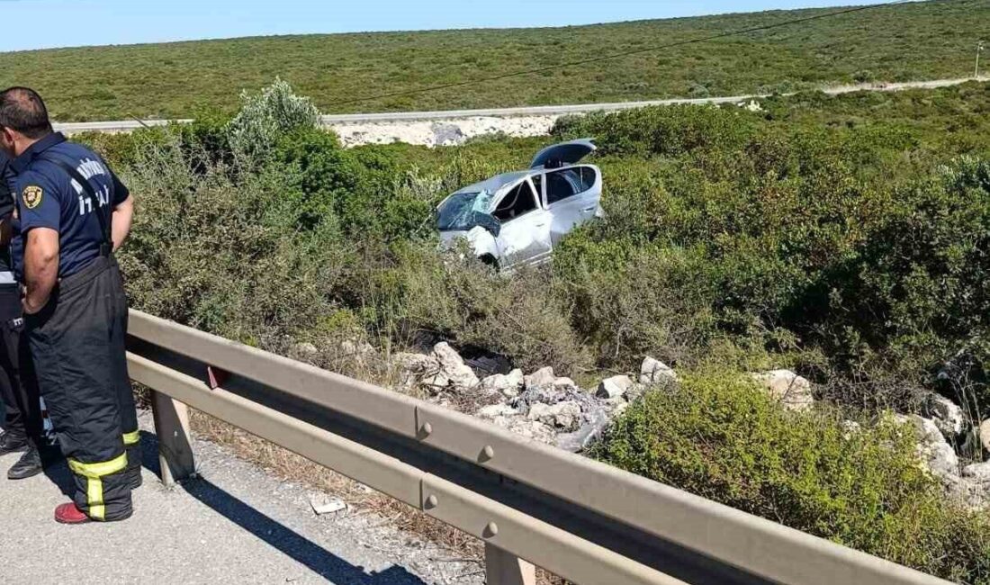 Aydın’ın Didim ilçesinde meydana gelen trafik kazasında bir kişi hayatını