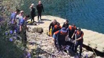 Diyarbakır’ın Eğil ilçesinde dün kaybolan şahsın bugün Eğil Baraj Gölü’nde