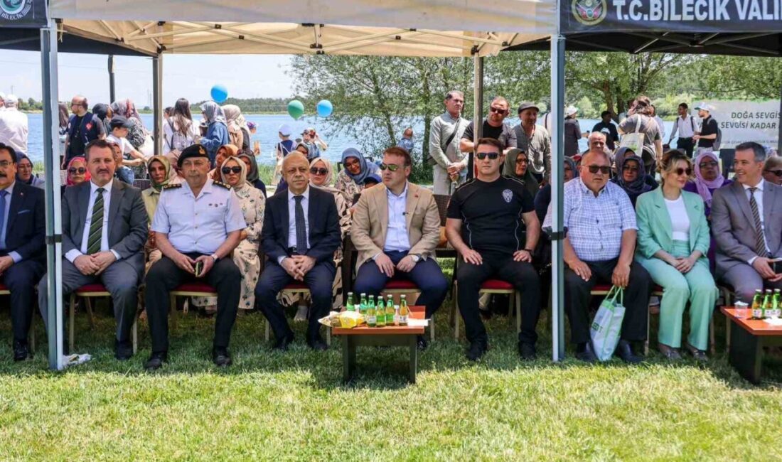 Bilecik Pelitözü Gölpark’ta ‘Dünya Bize Emanet’ mesajı yükseldi. Bilecik Pelitözü