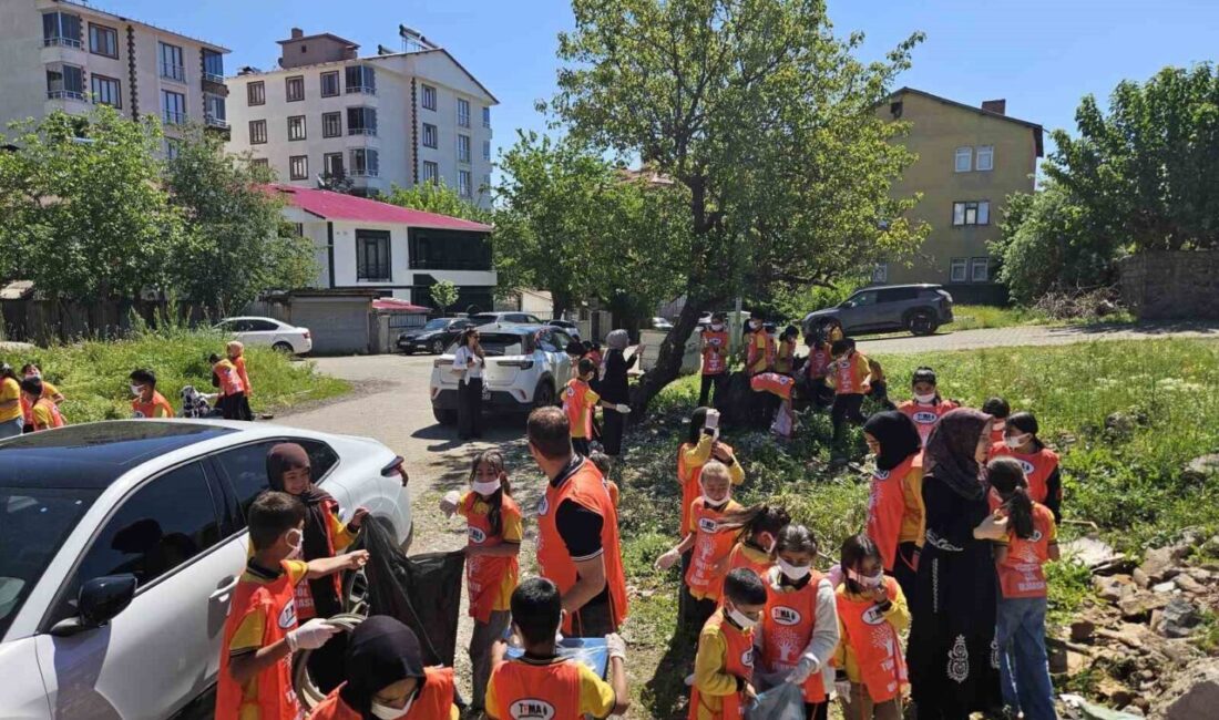 Bingöl’de 5 Haziran Dünya Çevre Günü dolayısıyla TEMA gönüllüleri, öğrenciler