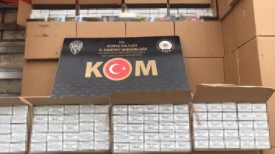 DÜZCE (İHA) – Düzce’de emniyet ve jandarma ekiplerinin son bir