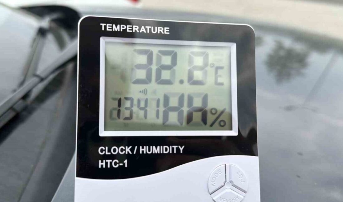 Düzce’de kent genelinde sıcaklık 32 dereceye kadar yükselirken, bazı bölgelerde