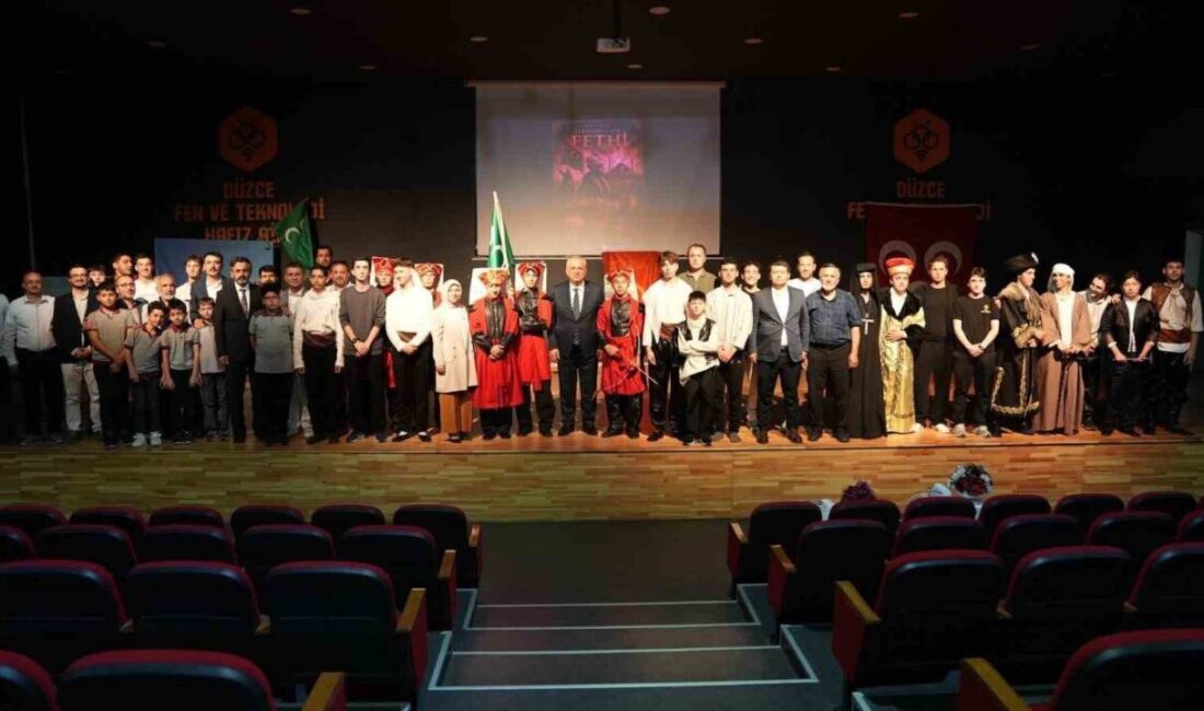 DÜZCE (İHA) – Düzce Fen ve Teknoloji Hafız Anadolu İmam