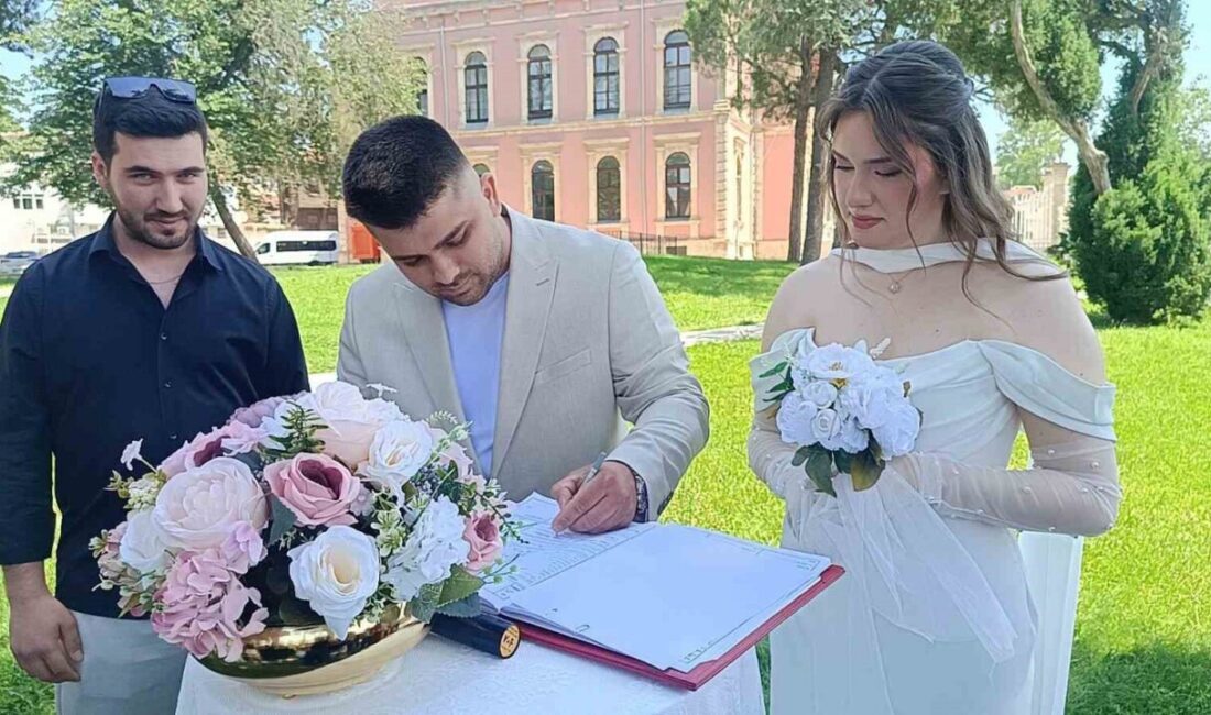 Edirne’de 33 çift, evlenmek için ay, gün ve yılı 6
