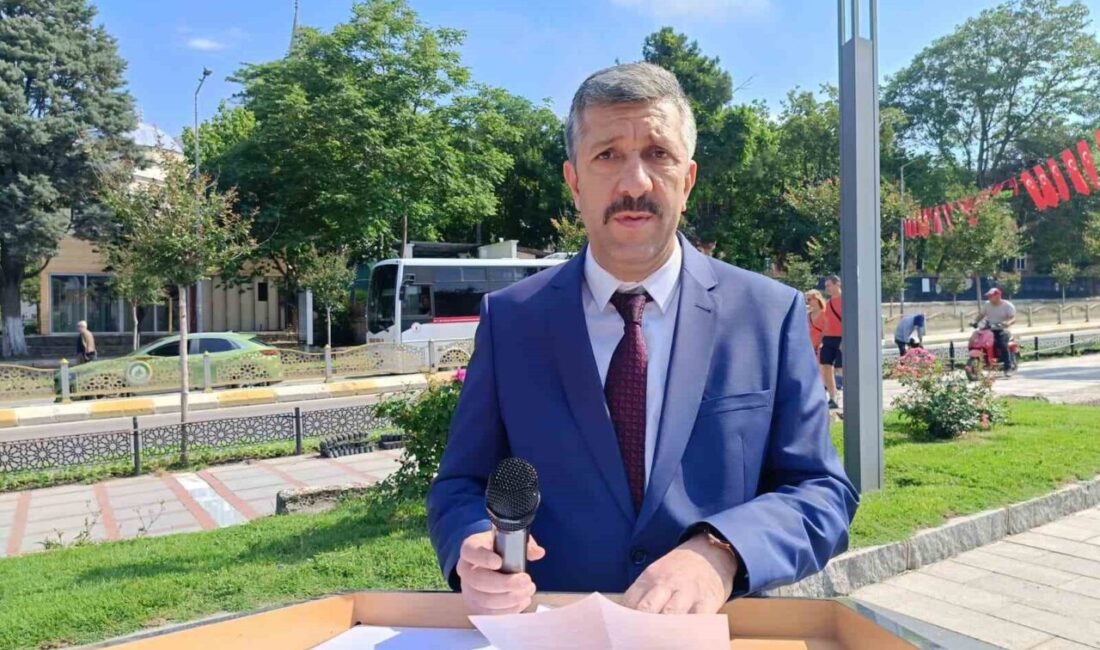 Edirne’de Ceza İnfaz Personeli Günü dolayısıyla düzenlenen törende adalet hizmetlerinin