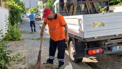 Efeler Belediyesi, Kemer Mahallesi’nde geniş kapsamlı bir temizlik ve çevre