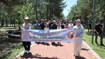 Elazığ’da İl Milli Eğitim Müdürlüğünce “Sağlıklı adımlar, ailemle 10 bin