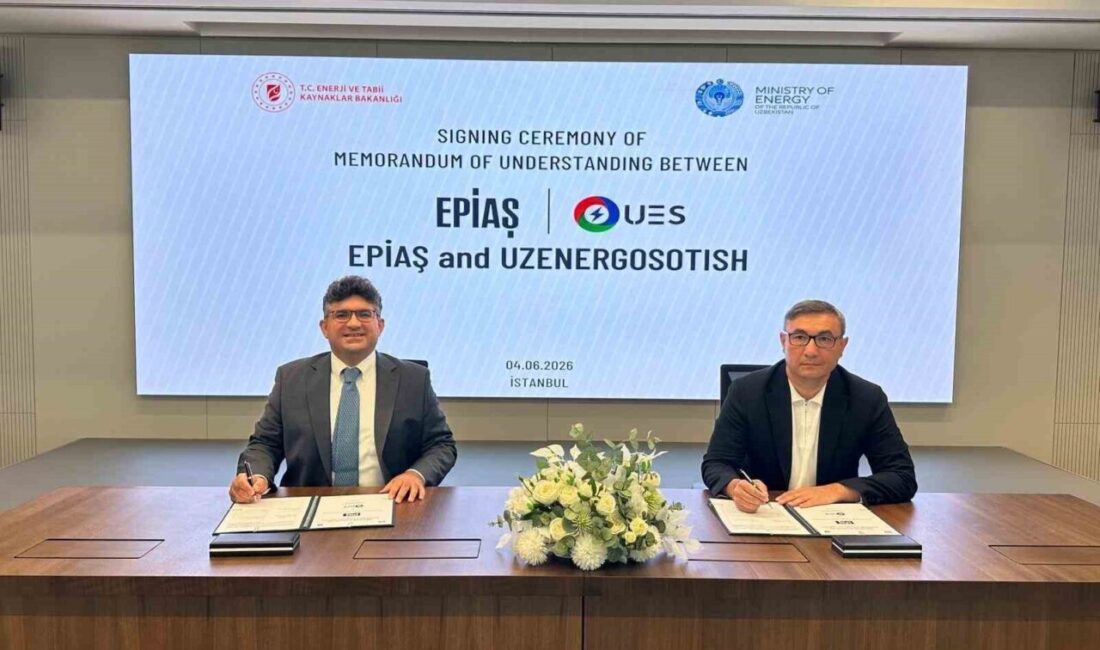 EPİAŞ ile Özbekistan’ın elektrik tedarik şirketi Uzenergosotish JSC, Özbekistan elektrik