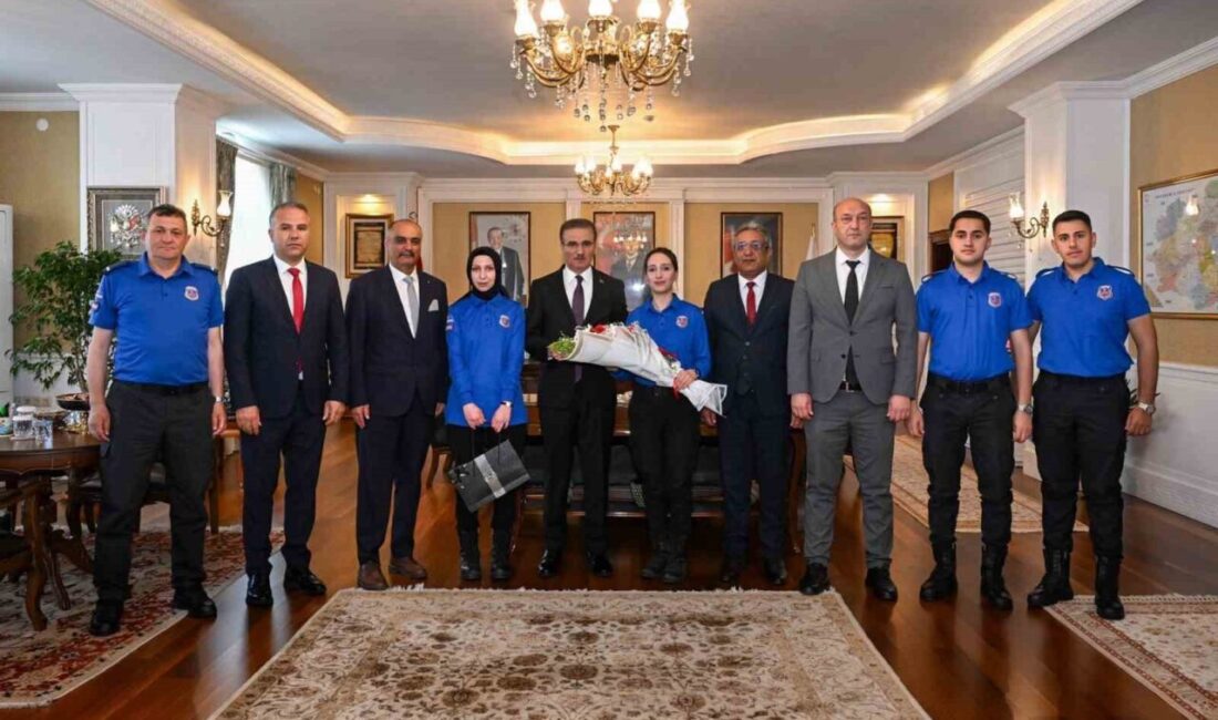 Erzurum Valisi Aydın Baruş, “Ceza İnfaz Personeli Günü” dolayısıyla kentte