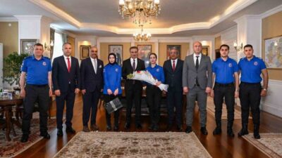 Erzurum Valisi Aydın Baruş, “Ceza İnfaz Personeli Günü” dolayısıyla kentte