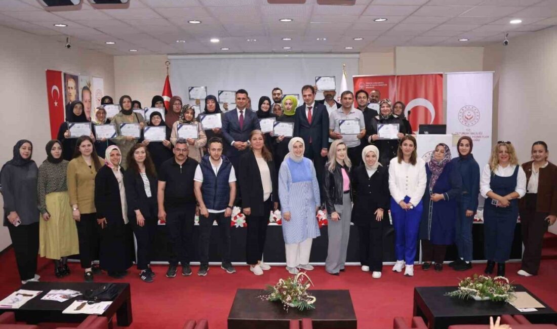 Erzurum Aile ve Sosyal Hizmetler İl Müdürlüğü koordinesinde yürütülen “Benim