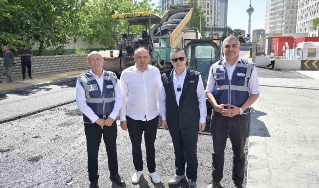 Esenyurt Belediye Başkan Vekili Can Aksoy, Gökevler Mahallesi’nde devam eden