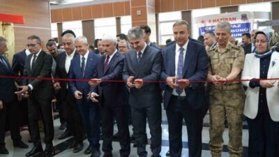 Gaziantep Adliyesi’nde düzenlenen resim ve el sanatları sergisi, geniş bir