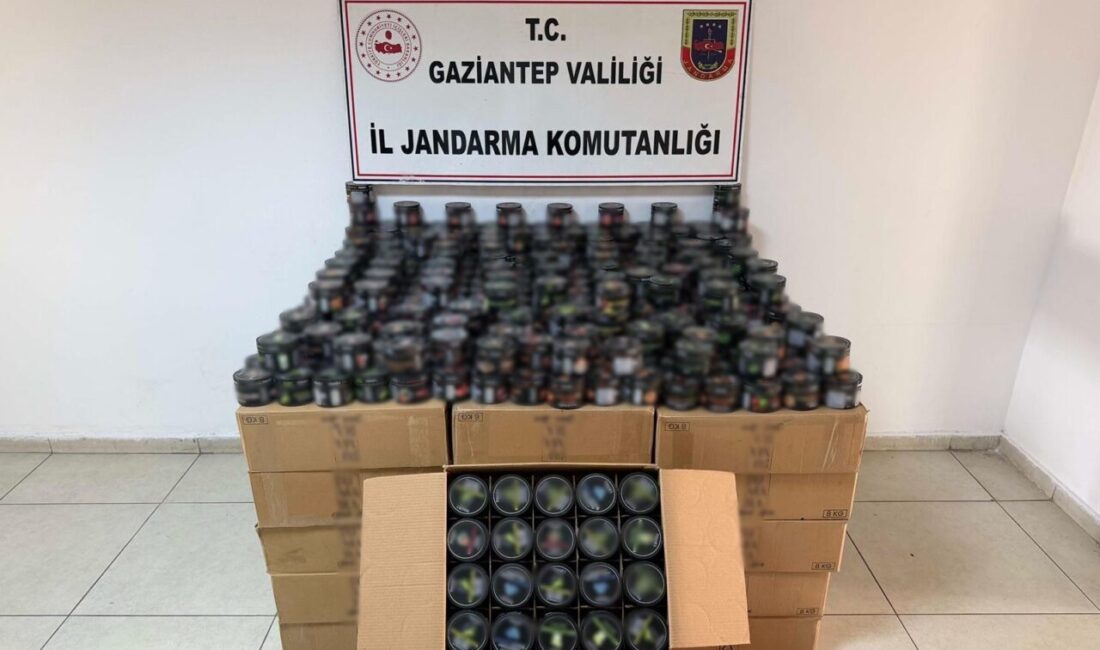 Gaziantep’te jandarma ekiplerince 3 ayrı iş yerine yapılan operasyonda 1