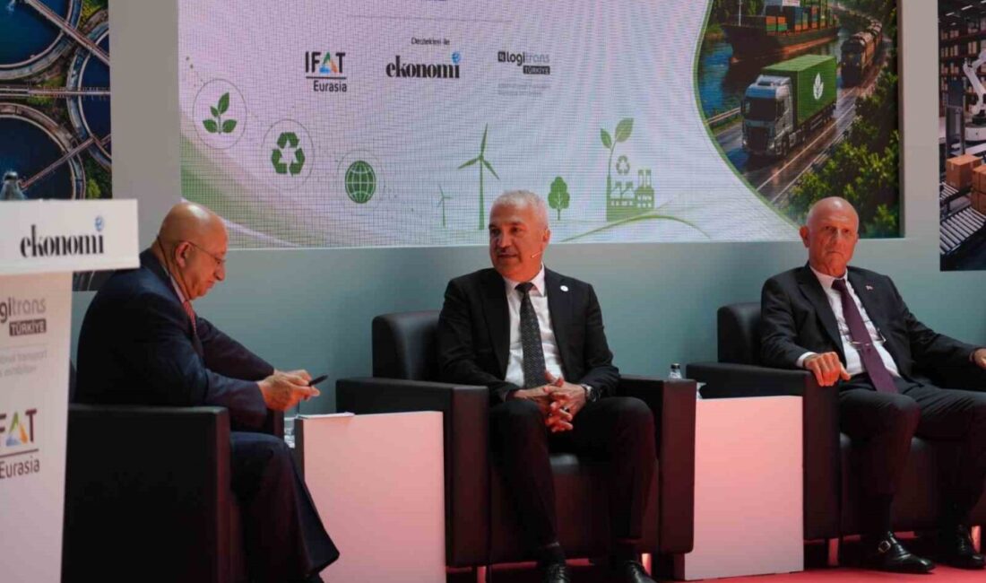 Çevre Teknolojileri ve Lojistik Zirvesi’nde konuşan Gebze Ticaret Odası Başkanı